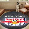 New York Bulls Crest Round Mat Home Decor, Chair Rug For livingroom,Bedroom, Doormat Home Decor Birthday Gift Christmas Gifts