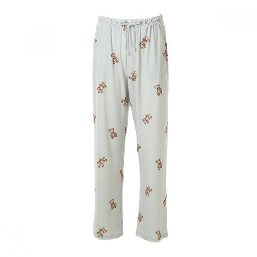 

VenuS Bear Print Men S Pajama Bottom Poly Span Material [vepS119m] GR/110