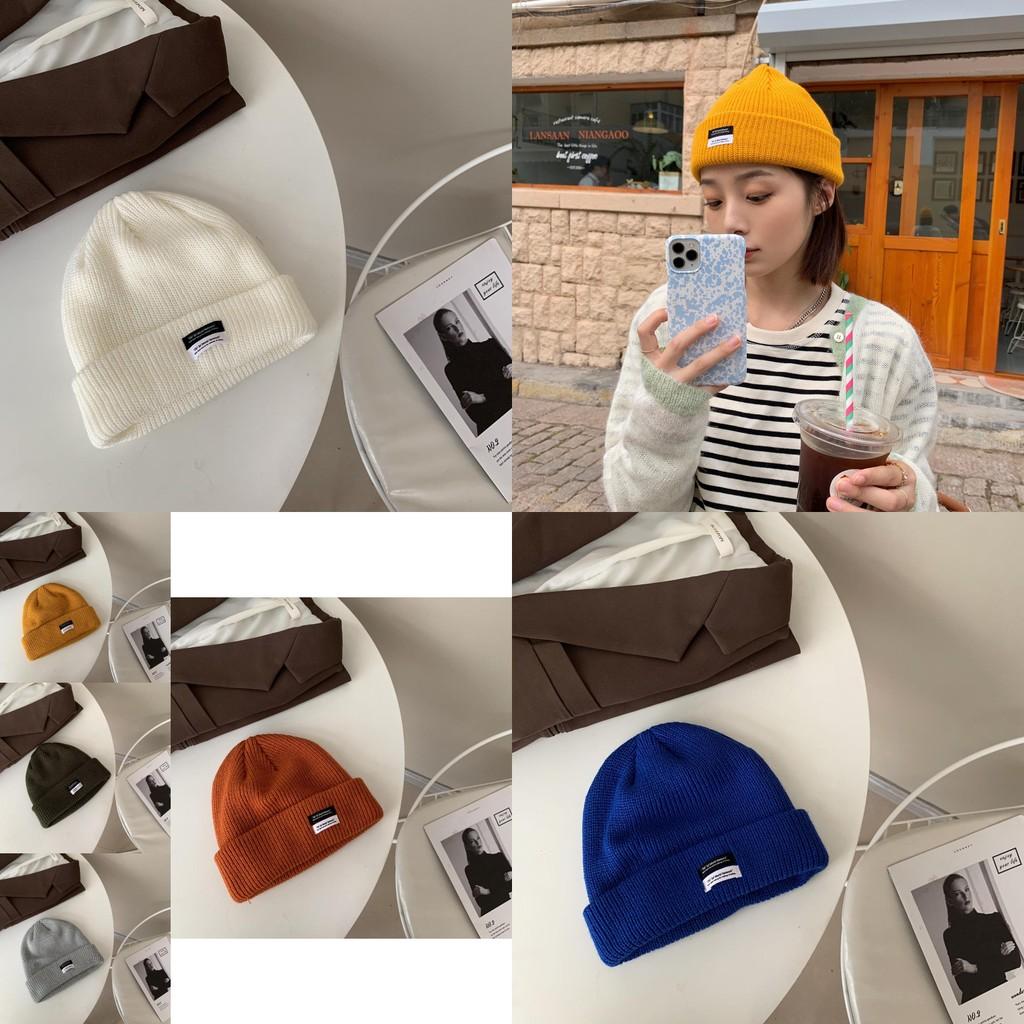 Cozy Korean Style Knit Hat For Women Perfect For Winter With Warm Cotton Fabric