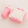 Microwave Safe Portable Lunch Box Water Bottle Set Airtight BPA Free Food Container for Office Workers Daily Use