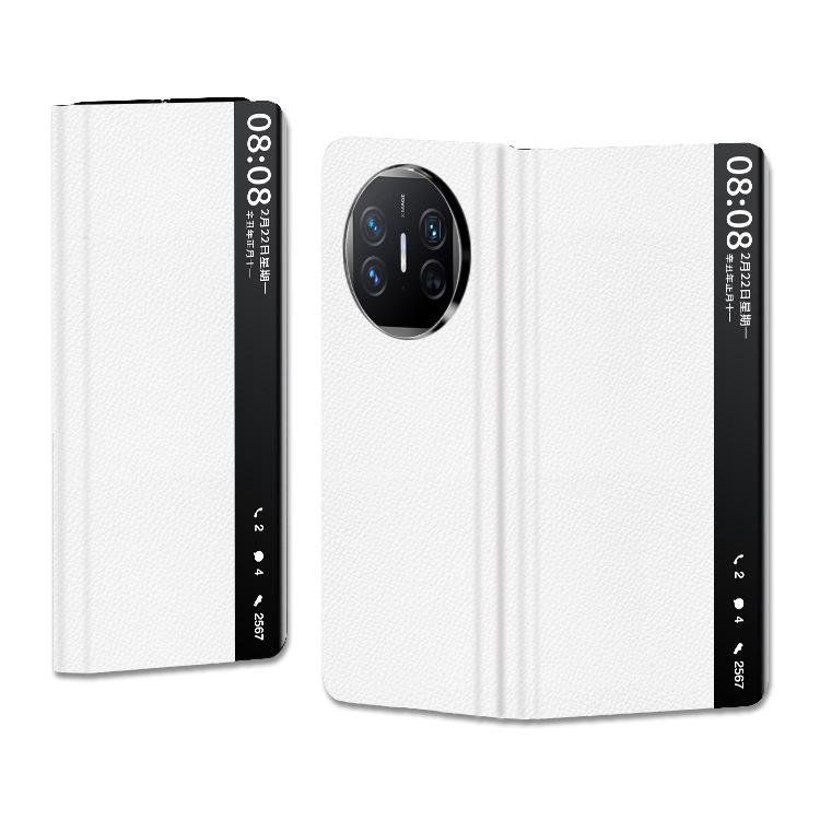 Protective Magnetic Flip Cover with Smart Window for Huawei MateX5 - Hot Sale!