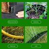 100 Pcs Landscape Staple Galvanized Steel Garden Stakes U-Shaped Pins for Geotextile Lawn Patio Landscaping Fabric Barrier Irrigation Tubing