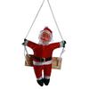 Christmas Santa Claus Climbing Ladder Doll Christmas Tree Hanging Decoration Indoor Door Wall Xmas Pendant New Year Gifts