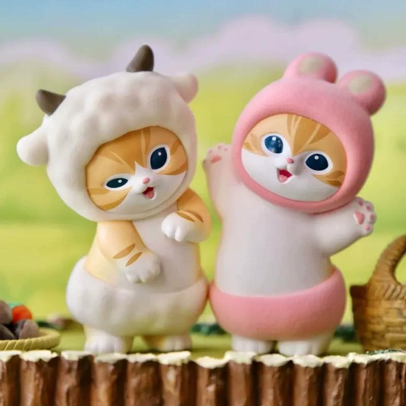 Miniso Originale Serie Mofusand Sorpresa Festa Regalo Scatola Cieca Bambola Peluche Serie Festa Pelosa Gatto Carino Anime Regalo di Compleanno