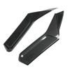 1 Pair Rear Window Side Spoiler Wing Splitter Canard Trim Car Accessories Replacement for MK8 VIII R GTD 2020+ Carbon