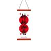Flocking Lucky Character Wall Pendant Spring Festival Door Couplet  Spring Festival Supplies