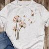 Pitbull Dandelion Flower Pitbull Dog Lover Women Pitbull Mom T-Shirt - Gift for Dog Lovers - Funny Dog - Pitbull Lovers - Mother's Day