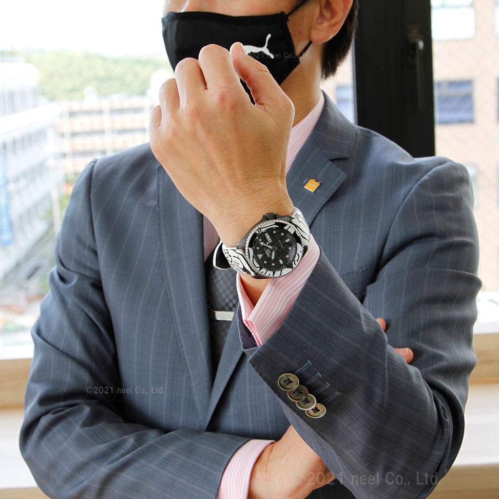 Seiko 5 Sports x Auto Moai Kollaboration Limitierte Edition Automatische Mechanische Uhr SBSA123 Herren