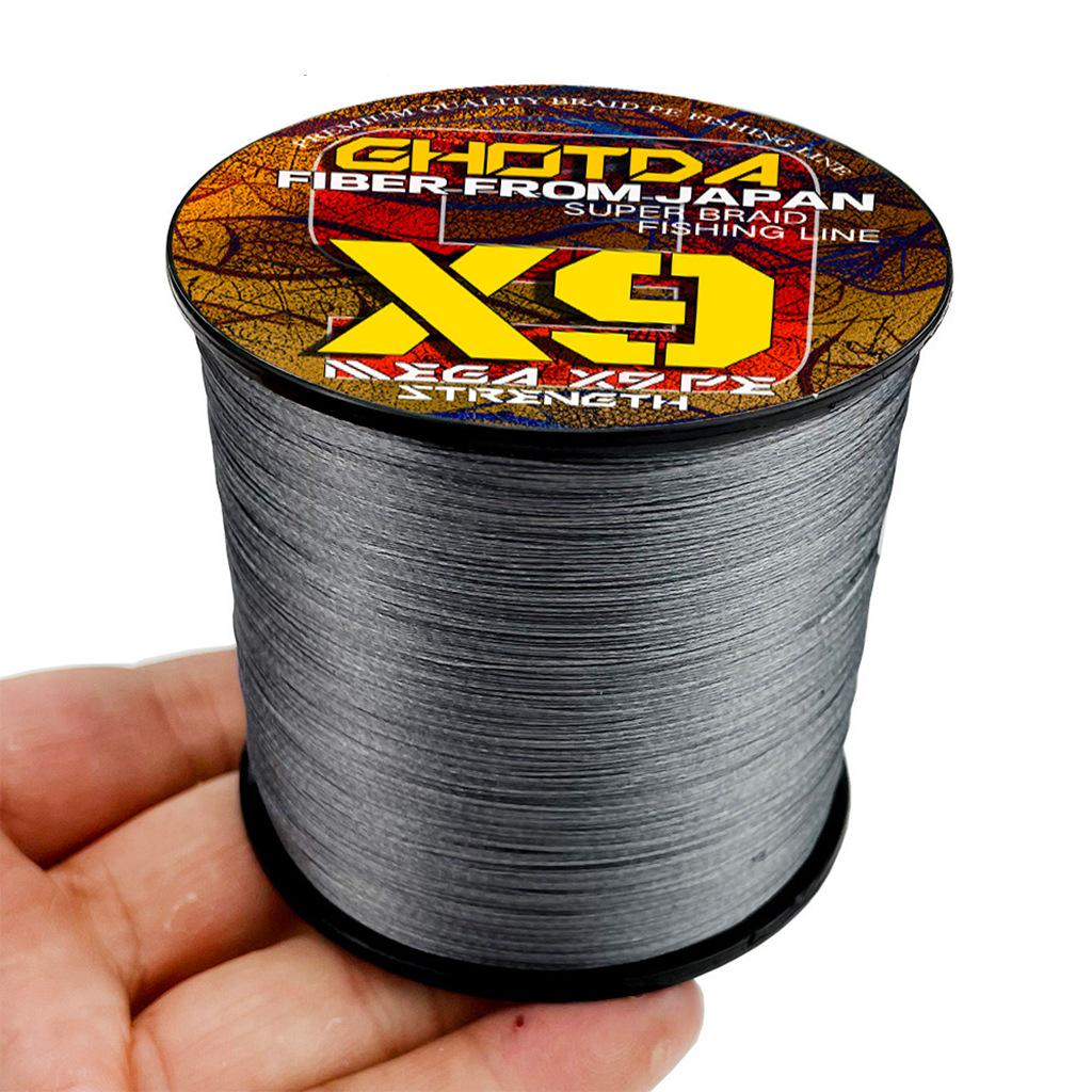 

9-Strand 100m Long-Casting PE Fishing Line, High Tensile Strength, Ideal for Sea and Anchor Fishing 5.0