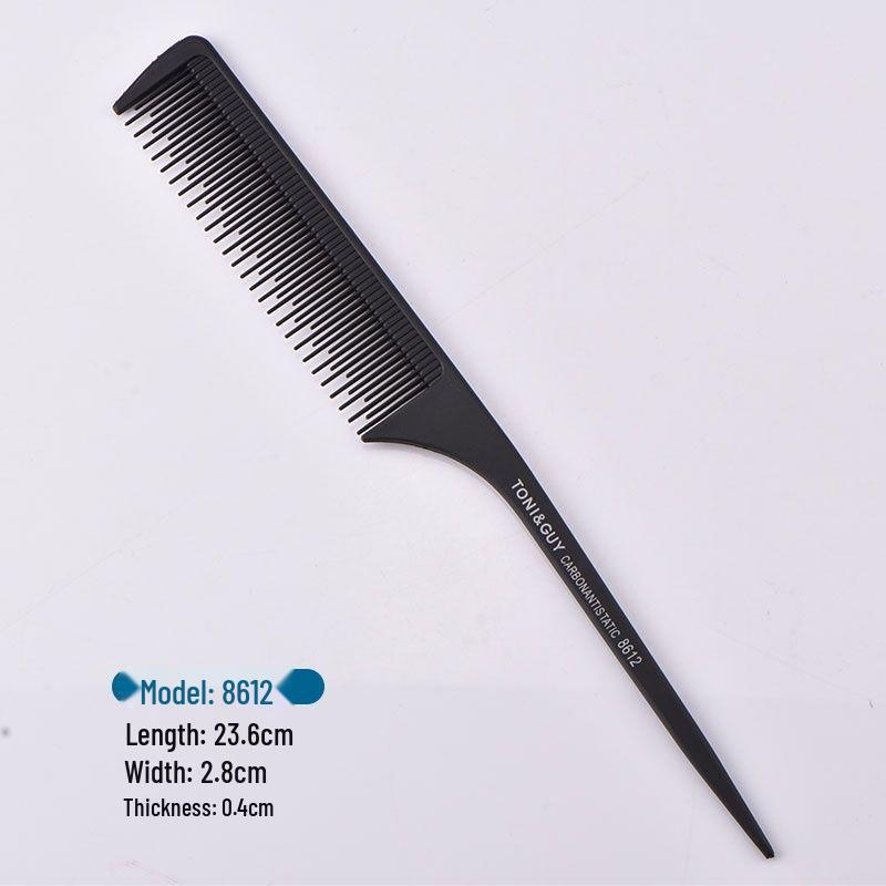 Cross-Border Highlighting and Styling Comb with Steel Pin Tail - Barber Hairdressing Tool