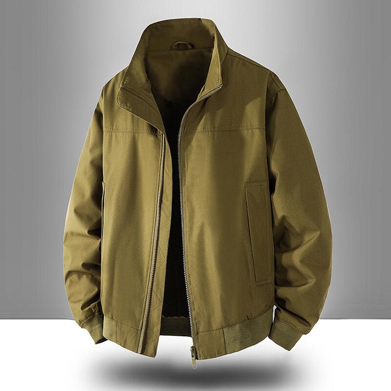 Men's Spring and Autumn and Winter American Couple Baseball Uniform Jacket Men's Workwear Pilot Jacket