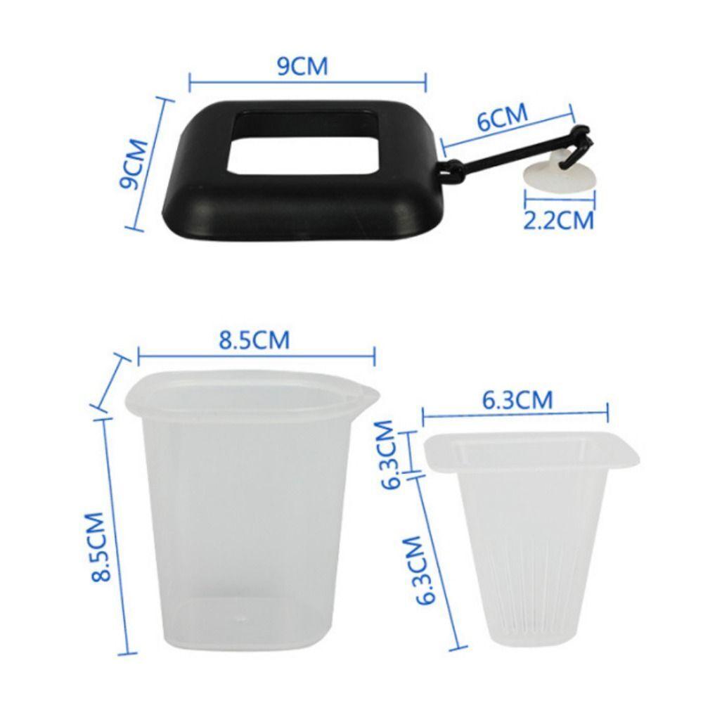 Suspended Fish Feeder 3 in 1 Nematode Funnel Portable Frozen Red Worm Cup Feeding Fish