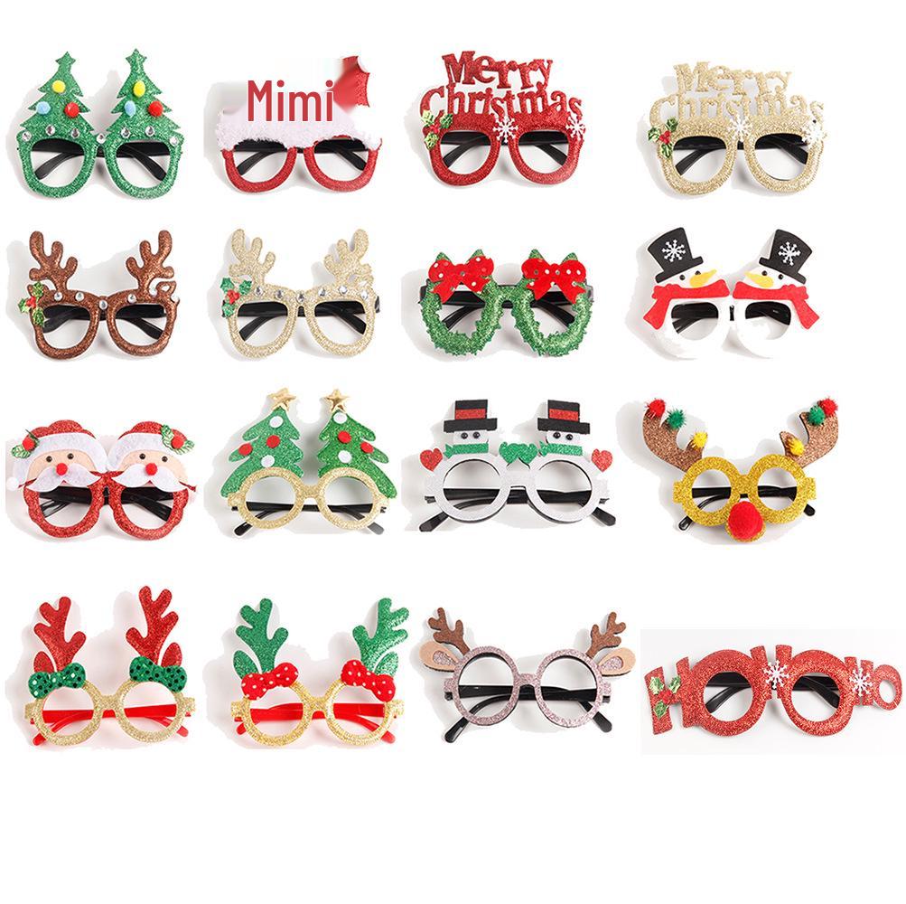 Weihnachts-Maskerade-Brillengestelle - Festliche Baum- & Geweih-Designs für Verkleidungspartys für Erwachsene & Kinder