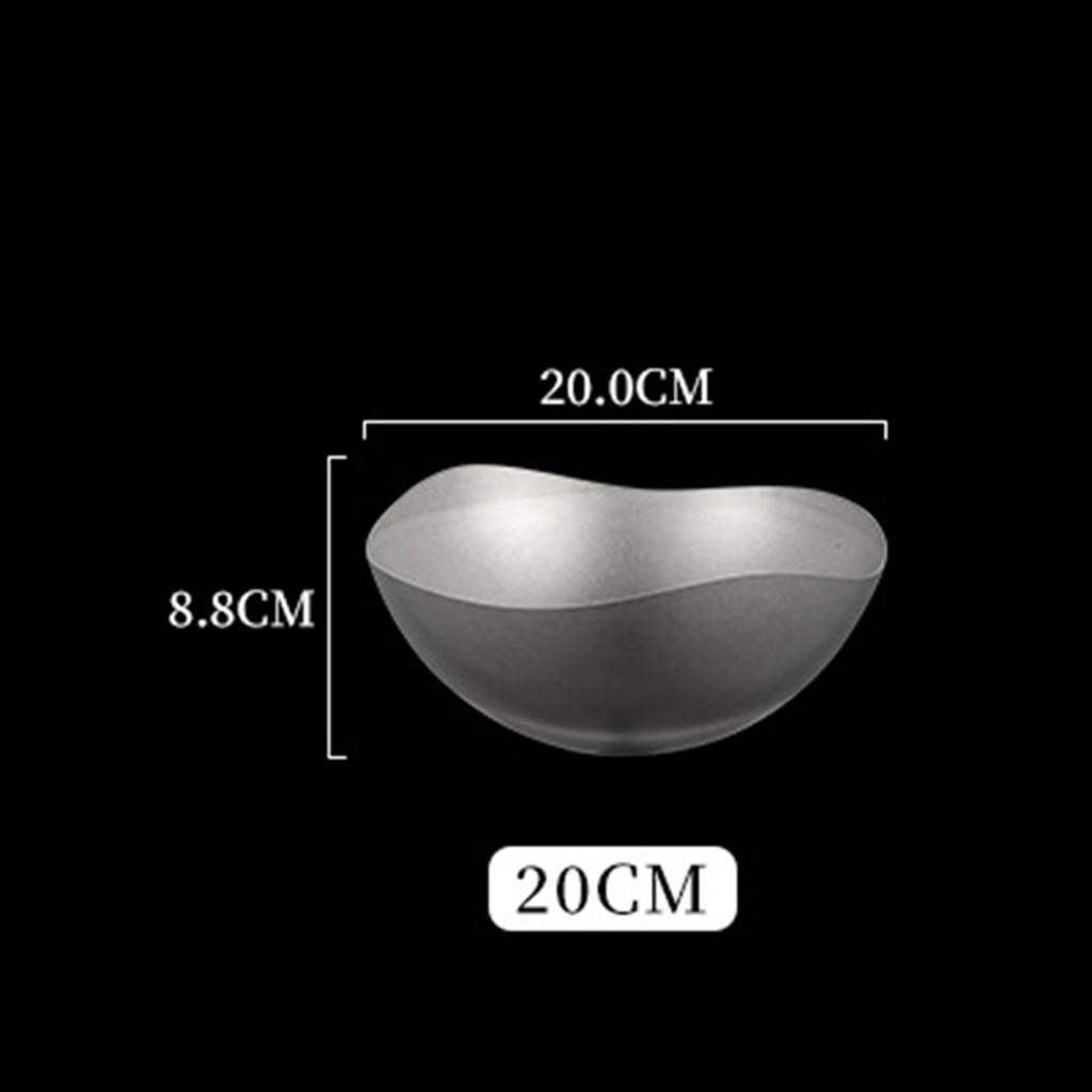 Servierschüssel zum Kochen, kreativ, Vintage, unregelmäßige Form, Dessert, Obst für die Küche