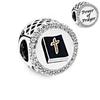 Faith Blessed Prayer Cross Charm Bead Fit Original Fashion Bracelet Diy For Women Jewelry