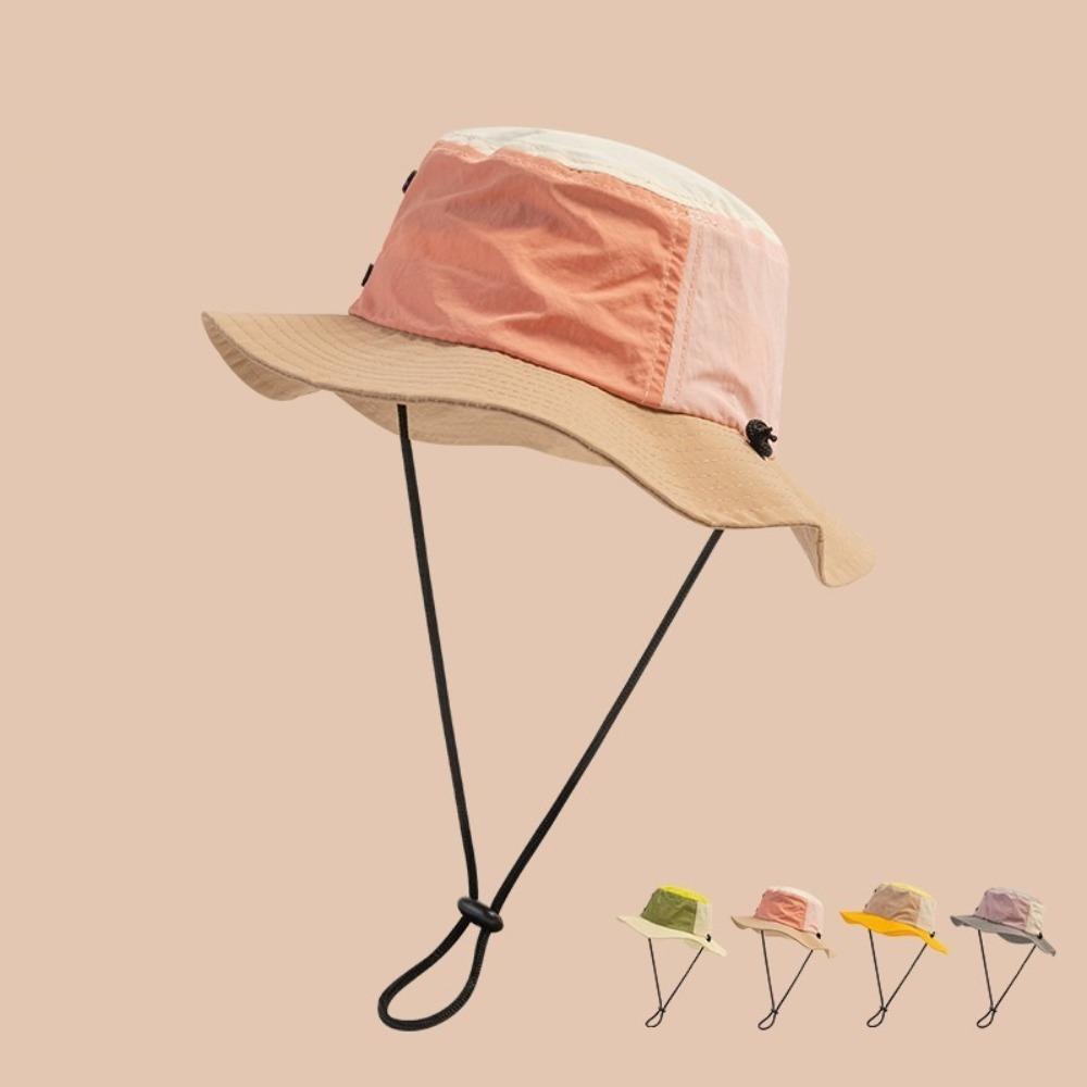 

Трендовий капелюх-відро Анти-сонце Сонцезахисний капелюх Нова рибальська кепка Літо 4