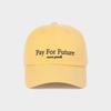 LOOKING4U ON THE MOMENT PAY FOR FUTURE Washed Ball Cap C1 Yellow