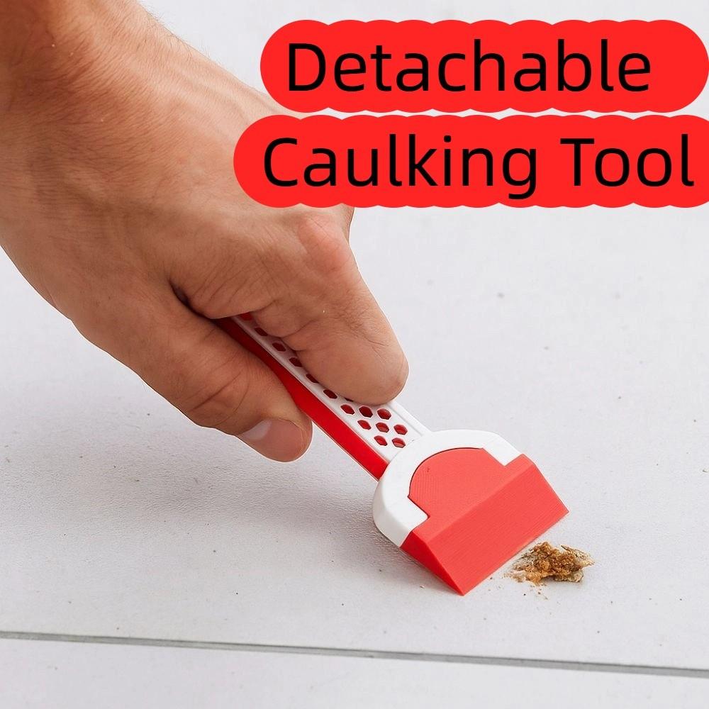 Non-slip Handle Plastic Caulking Tool Lightweight Caulk Grout Remover  Bathroom