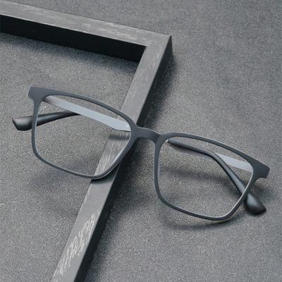 Neue Retro Business Anti-Blaulicht Lesebrille für Herren Schwarz und Grau mit Dioptrien 0 +1.0 +1.5 +2.0 +2.5 +3.0