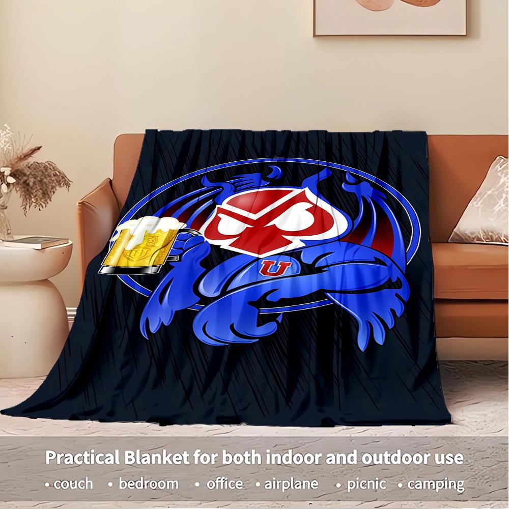 Anime Attack on Titan Eren Mikasa Cartoon Flannel Blanket,Warm and Cozy Soft Throw Blanket for Home Bedroom Bed Sofa Cover Kids