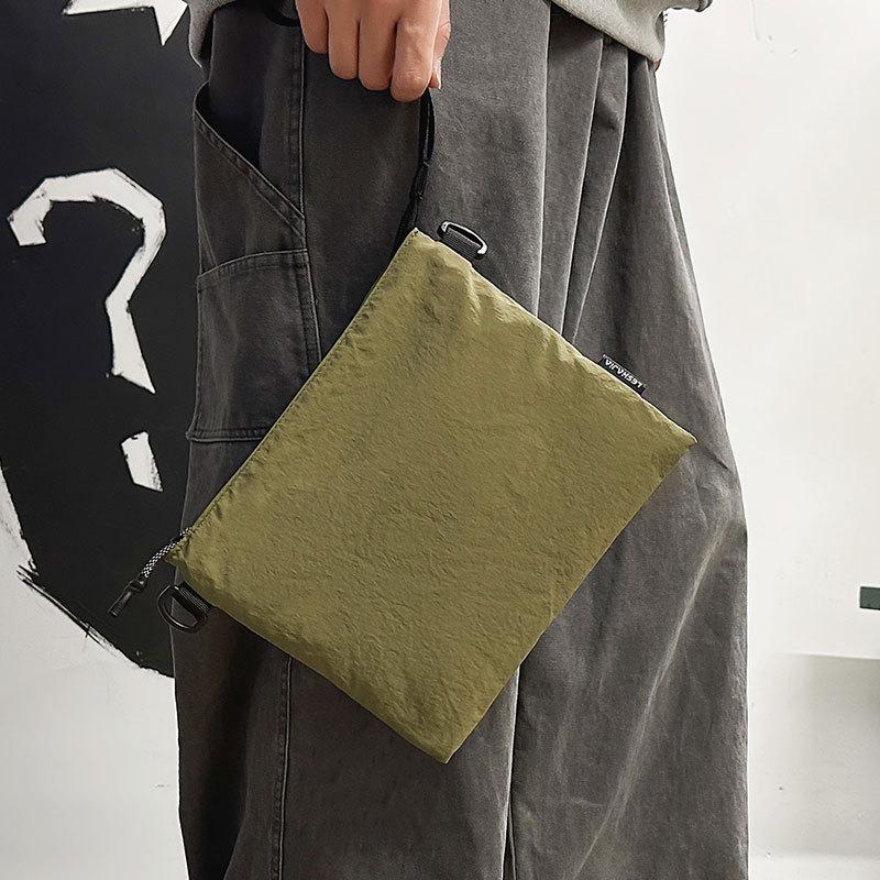 Trendy New Products, Simple and Light Travel, Sports Style, Small Square Bags, Men's and Women's Versatile Commuting, Fashionable and Textured Me