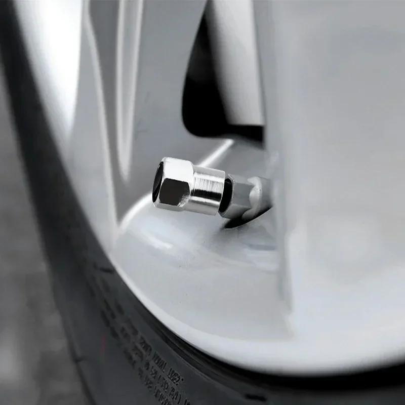 Car Tyre Hexagonal Valve Stem Cover Dust Caps Accessories For Toyota TRD RAV4 Avensis Yaris Levin Crown Vios Sienna Corolla