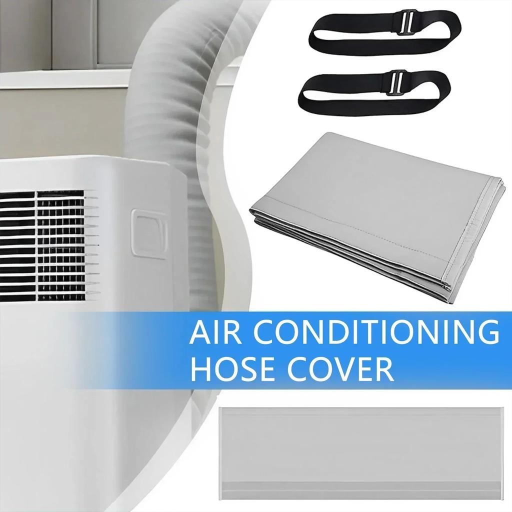 Quality Universal Air Conditioner Hose Cover Exhaust Pipe Protection Cover Waterproof Dustproof Heat Insulation Wrap Portable