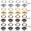 200 Sets Grommet Kit 1/4 Inch, Upgraded 4 Colors Grommets Eyelets With 3 Pcs Install Tool And Storage Box, Easy To Use For Tarps