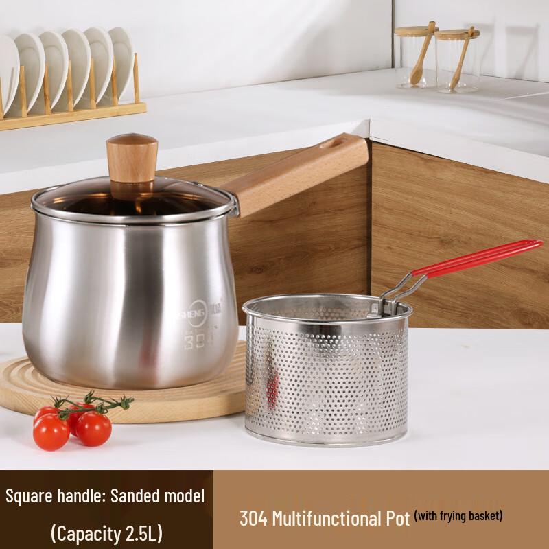 ZISIZ Multi-Function Deep Fryer Pot