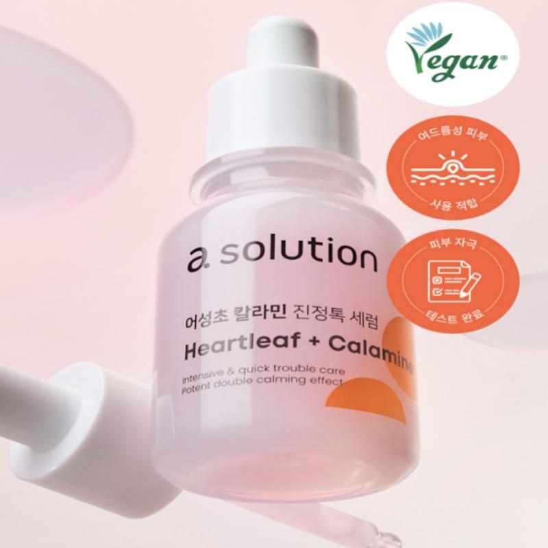 A solution Heartleaf Calamine Calming Acne Serum 30ml