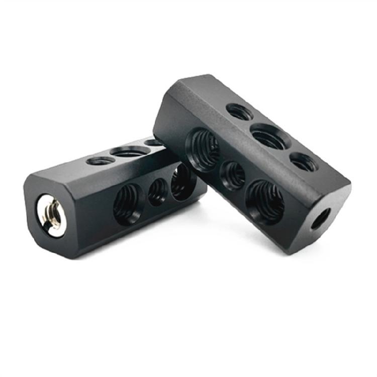 Aluminum Camera Tripod Hot Shoe Adapter Attachment for Tripods Compatible for Multiple Camera Type Camera Accessory