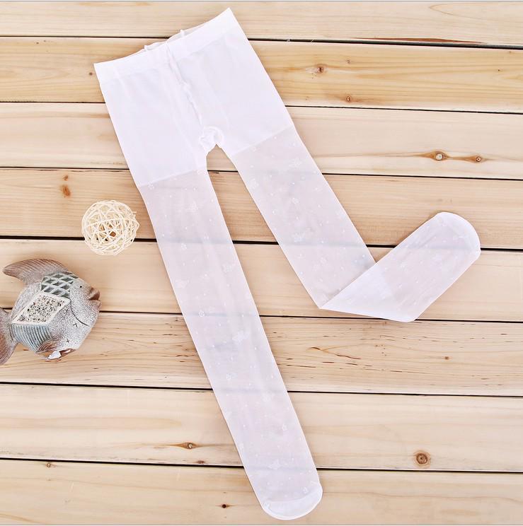 Sommer-Anti-Haken-Schmetterlings-Jacquard-Seidenstrümpfe für Mädchen - Süße, Mückenschutz-Strumpfhosen