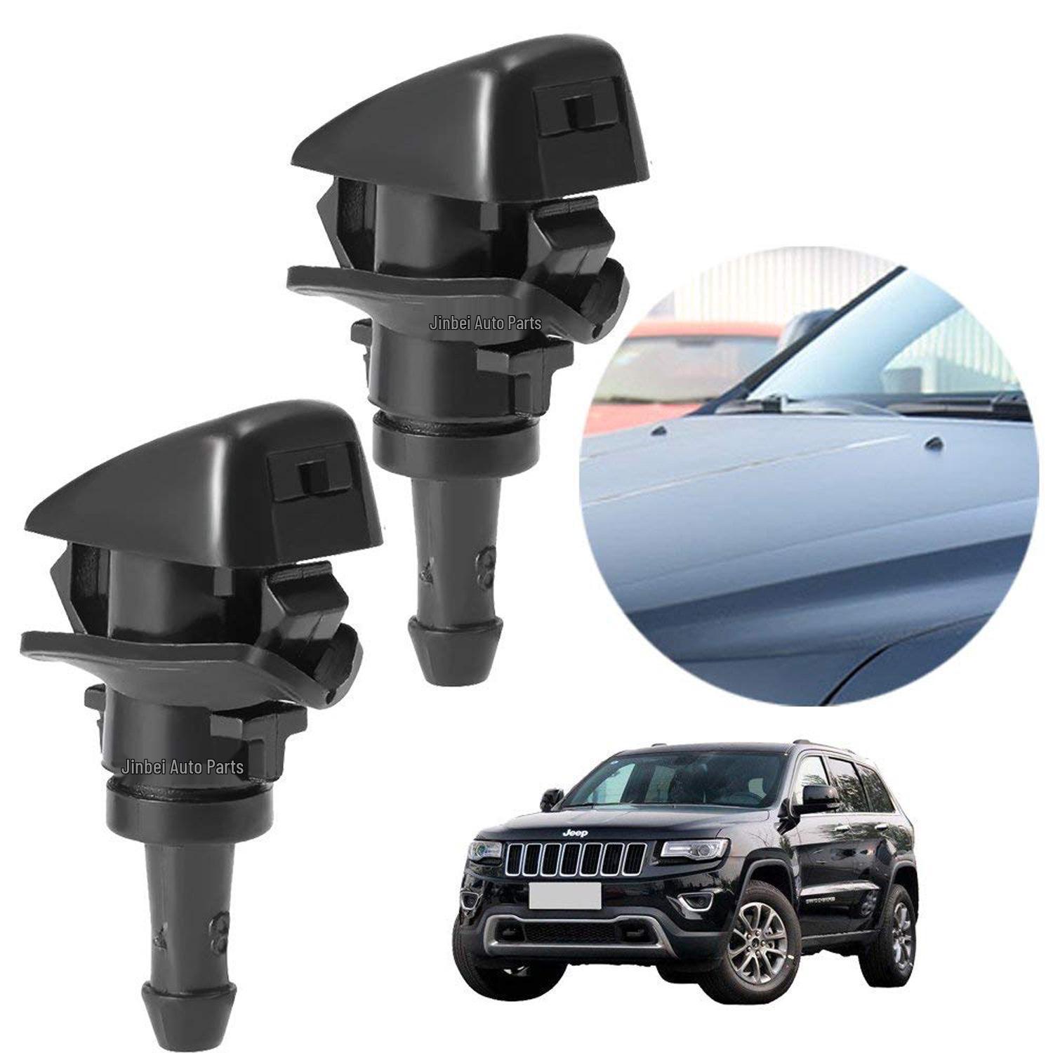 

Форсунка омывателя автомобиля Chrysler Grand Cherokee: 5303833AA, 55077460AA, 4805742AB Model 10000