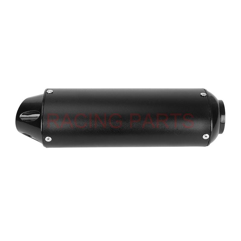 38mm 32mm 28mm Motorcycle Exhaust Muffler Tip Pipe for 125 150 160cc Dirt Pit Bike ATV black Grey Kayo BSE