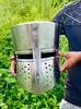 Solaire Crusader Helmet ~ Medieval Knight Great Helm~ Dark Souls Inspired Armor Helmet for Cosplay, LARP & Collectors ~ Best Gift For Him