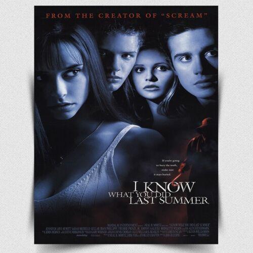 I KNOW WHAT YOU DID LAST SUMMER SIGN METAL WALL PLAQUE Movie Advert poster printAluminum 20x30cm(7.8x11.8inch)