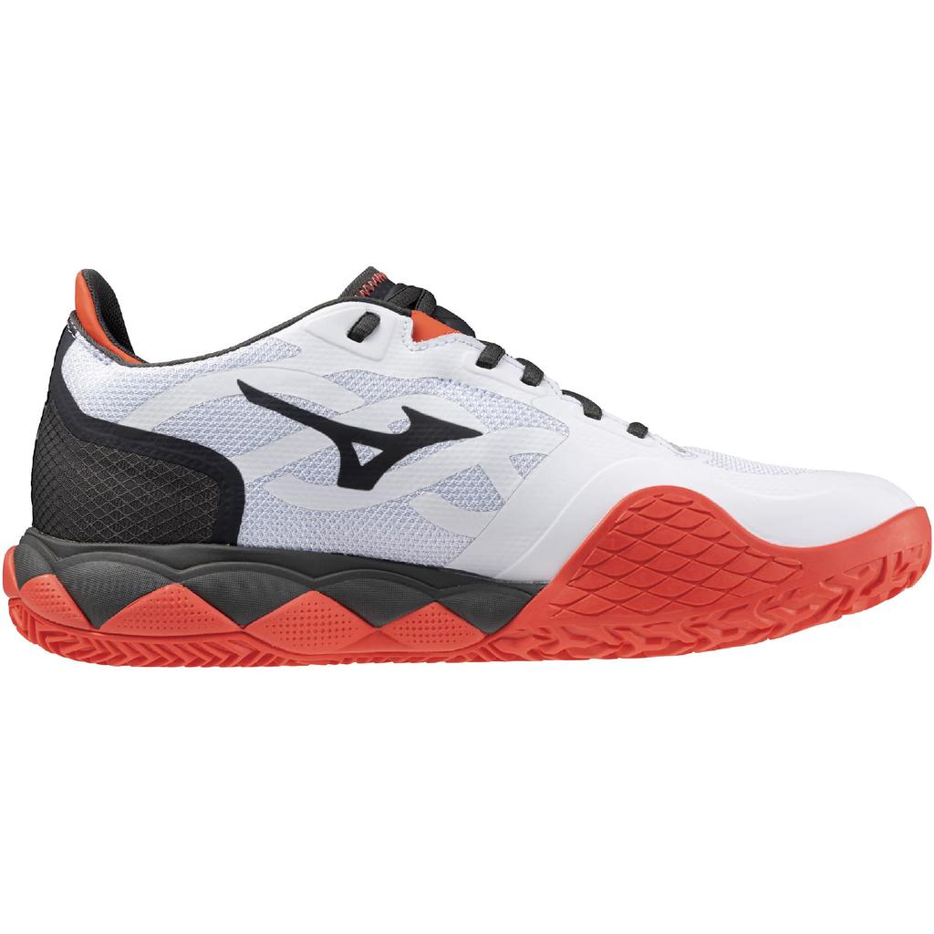 Tennis Shoes Wave Enforce Tour OC Artificial Grass Court Club Activities Lightweight Soft Tennis Hard Tennis White X Dark Gray X Red Cm 2E [Mizuno]