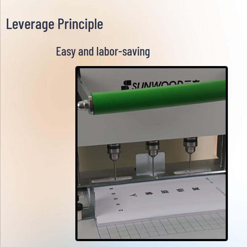 SUNWOOD Electric 3-Hole Binding Machine CN plug (adapter included)
