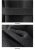 Women's Korean Style Slim-Fit Double-Sided Wool Coat, 30% Cashmere, Spring 2026