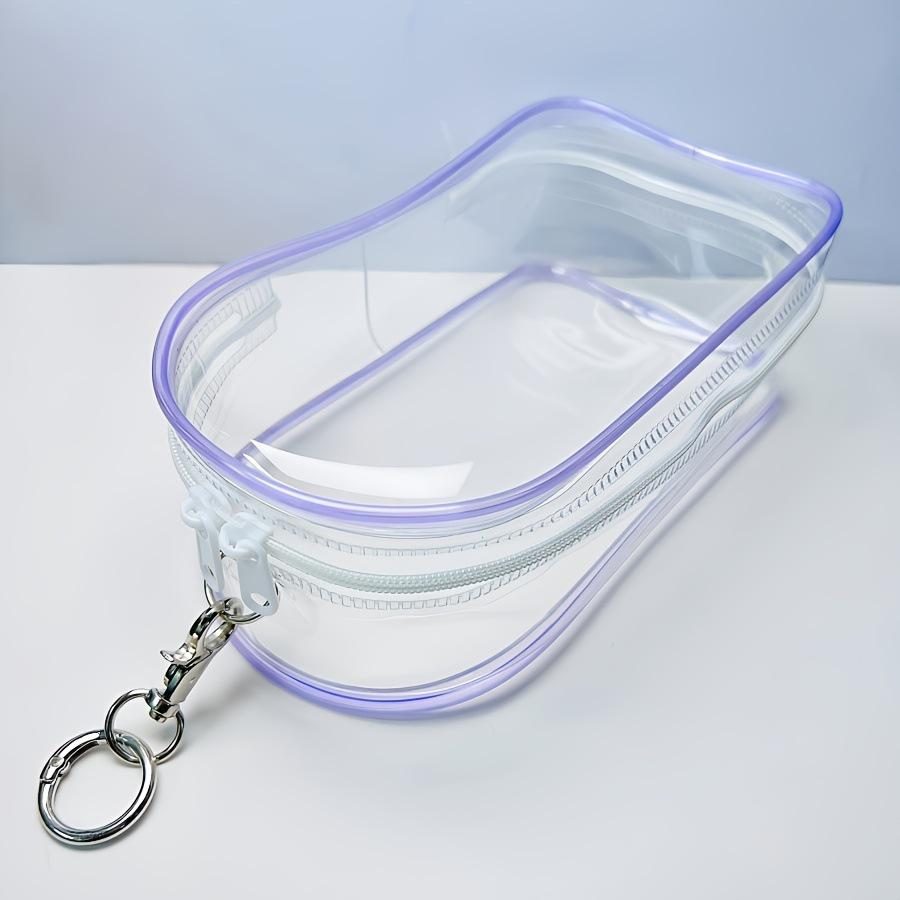 Labubu Cute Doll Transparent Dustproof Vinyl Cover & PVC Carrier Bag