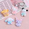 10 Pcs New Kawaii Cartoon Cute Plaid Skirt Series Resin Scrapbook Diy Jewelry Gift Hairpin Accessories A141