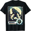 Scary Werewolf Howling At the Moon T-Shirt