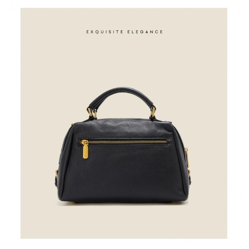 First-layer Cowhide Dumpling Bag Genuine Leather High-quality Cross-body Fashionable Large-capacity Women's One-shoulder Handbag