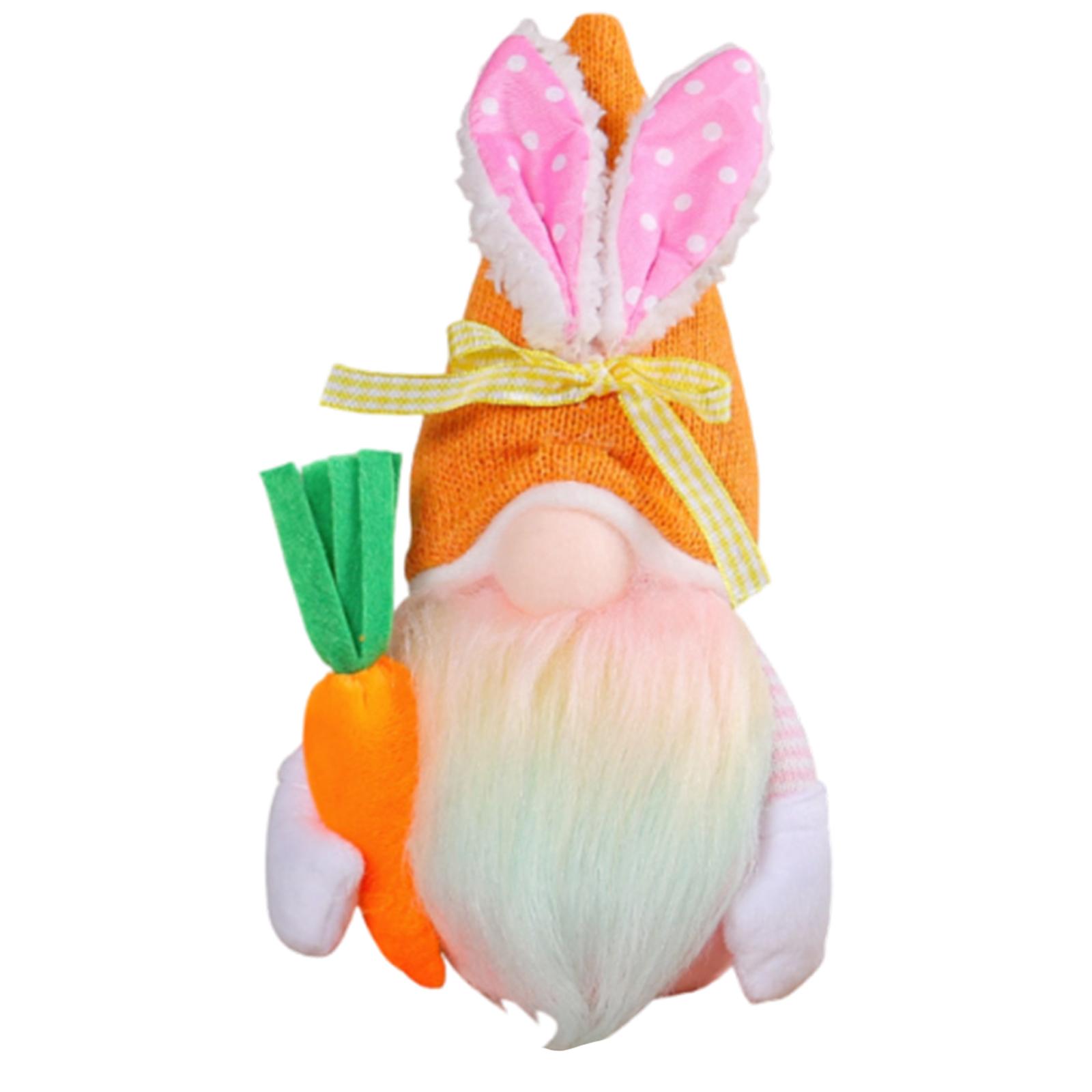 

Easter Decorations, Gnome Figurines, Faceless Dolls, Doll Ornaments, Table Decorations, Holiday Gifts, Plush Toys One Size