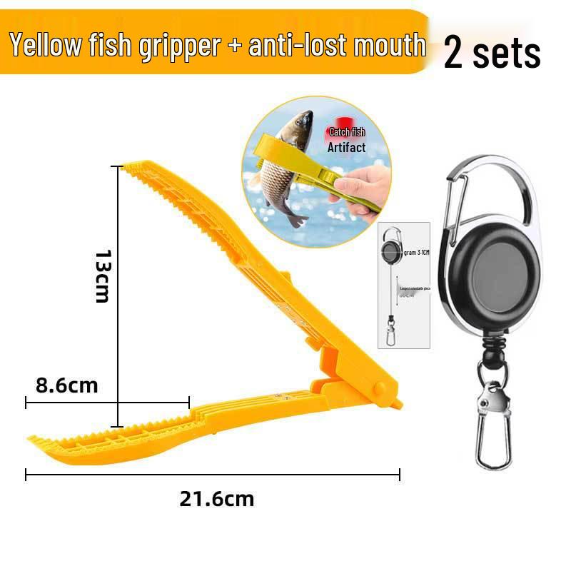 Multi-functional Non-slip Fish Controller: Pliers, Gripper, Remover Clip