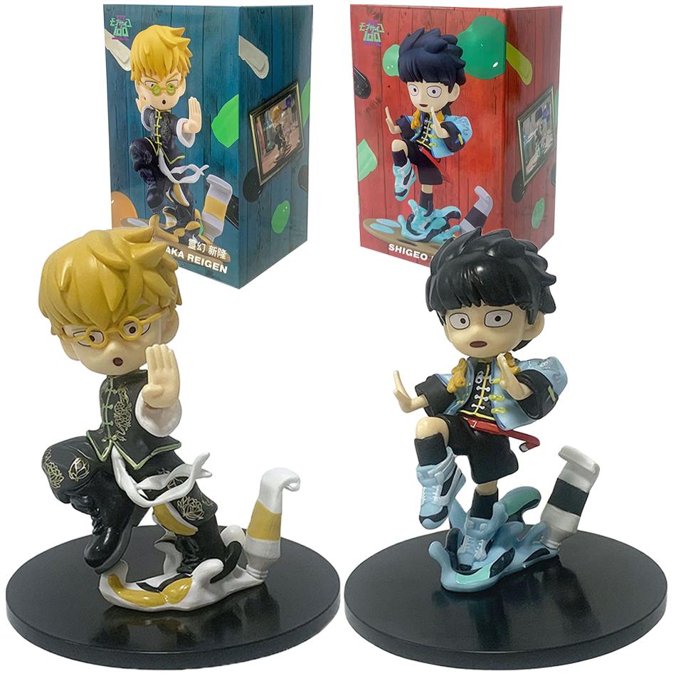 NEW  11cm Mob Psycho 100 Figure Shigeo Kageyama Arataka Reigen Action Figure Toys PVC Model Doll Collector Kawaii Birthday