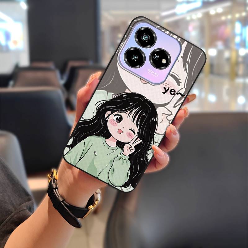 Couple Durable Phone Case For ZTE Blade V60 Design/Axon 60 Lite Waterproof Graffiti Protective Fashion Design TPU Cute
