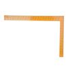 Aluminum Ruler Multifunctional Precision Square Woodworking Tool  for Inspection MeasurementYellow