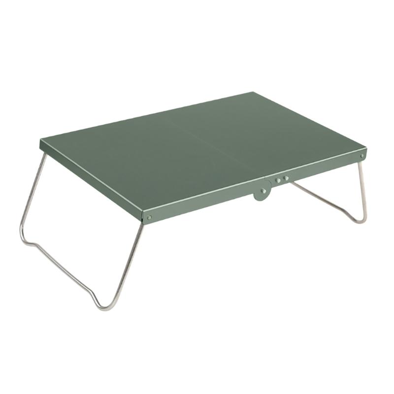 Lightweight Foldable Camping Tables Aluminum Alloy Folding Table Outdoor Compact Picnic Desk for Fishing Picnic Barbecu