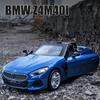 1:30 BMW Z4 M40i Leichtmetall Modellauto Spielzeug Diecasts Metallguss Sound und Licht Auto Spielzeug Für Kinder Fahrzeug